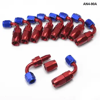 10PCS/LOT 90Degree High Performance AN4 Hose End Fitting Aluminum Oil cooler hose fitting AN4-90A
10PCS/LOT 90Degree High Performance AN4 Hose End Fitting Aluminum Oil cooler hose fitting AN4-90A