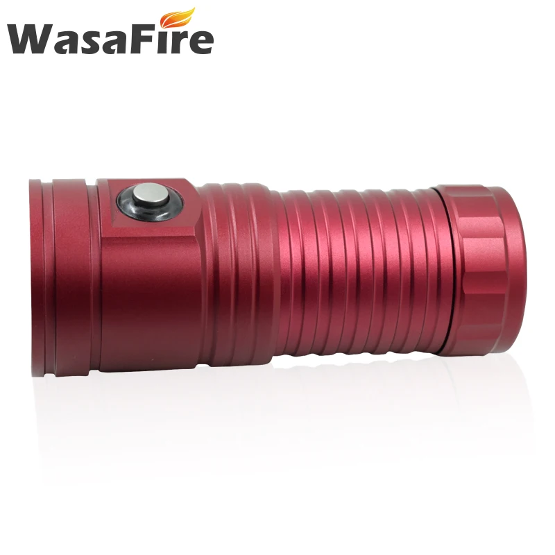 Underwater 80M Photography Video Camera Tactical White Red Torch Multifunction 8 LED Diving Flashlight 6000LM For Diving Hunting
Underwater 80M Photography Video Camera Tactical White Red Torch Multifunction 8 LED Diving Flashlight 6000LM For Diving Hunting