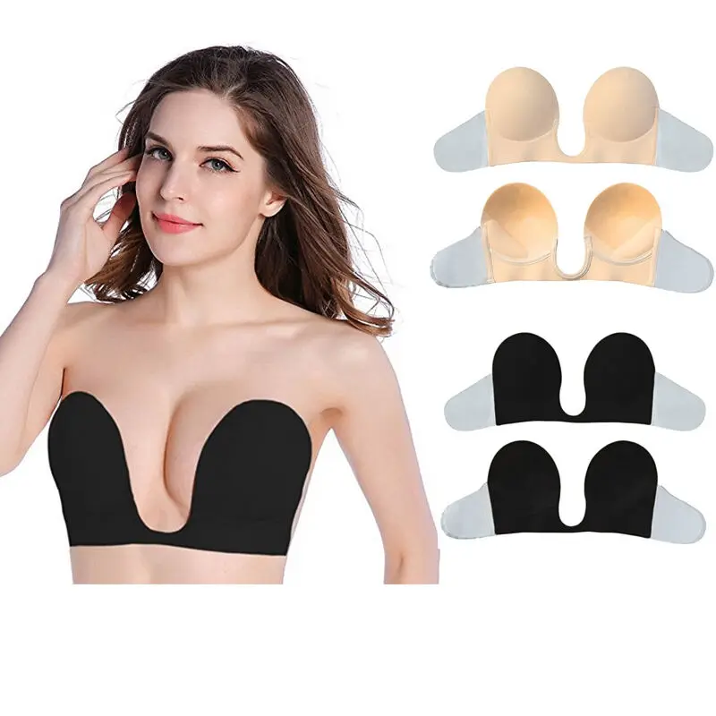 Silicone Push Up Bra Strapless Backless Sticky Bra Self-Adhesive Invisible Gel Bras For Women Stick On A B C D
Silicone Push Up Bra Strapless Backless Sticky Bra Self-Adhesive Invisible Gel Bras For Women Stick On A B C D