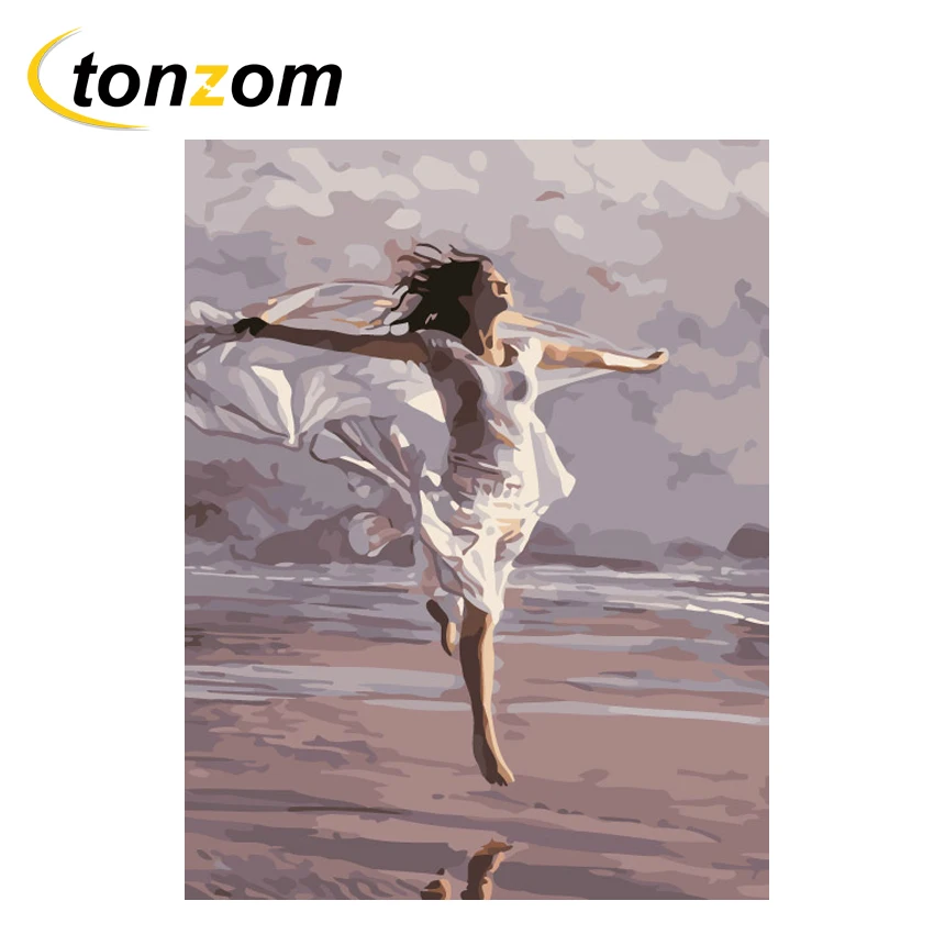 RIHE Beach Jumping Girl Diy Painting By Numbers Oil Painting On Canvas Hand Painted Cuadros Decoracion Acrylic Paint Home Art
RIHE Beach Jumping Girl Diy Painting By Numbers Oil Painting On Canvas Hand Painted Cuadros Decoracion Acrylic Paint Home Art