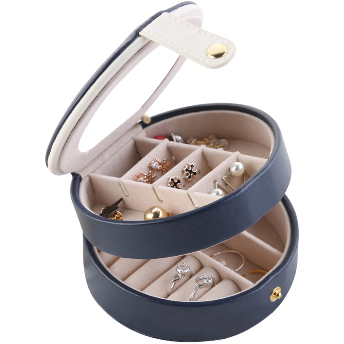 Multi-layer Portable Earring Rings Holder Jewelry Box Organizer Jewelry Holder Storage Case - Light Pink/ Blue/Dark Blue/White
Multi-layer Portable Earring Rings Holder Jewelry Box Organizer Jewelry Holder Storage Case - Light Pink/ Blue/Dark Blue/White