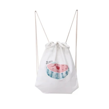 Women's Package Canvas Shoulders Bundle Sports Bag Drawstring Backpack Casual Saecke Travel Backpack Shopping Bag
Women's Package Canvas Shoulders Bundle Sports Bag Drawstring Backpack Casual Saecke Travel Backpack Shopping Bag