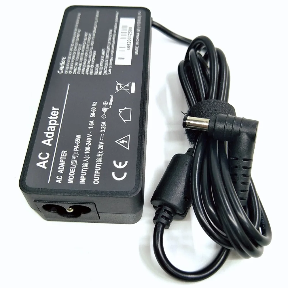 20V 3.25A 5.5*2.5mm AC Power Adapter For Lenovo IBM Z500 B470 B570e B570 G570 G470 Z500 G770 V570 Z400 P500 P500
20V 3.25A 5.5*2.5mm AC Power Adapter For Lenovo IBM Z500 B470 B570e B570 G570 G470 Z500 G770 V570 Z400 P500 P500