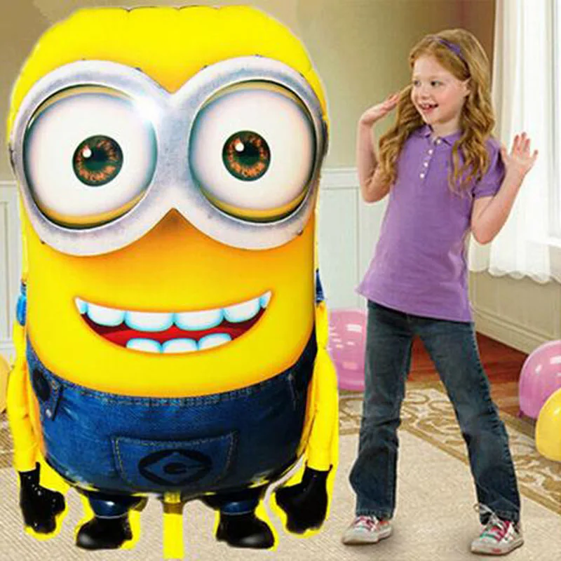 Jumbo 92*65cm Despicable Me minions balloons helium mylar ballons baby birthday party decorations foil ballon globos
Jumbo 92*65cm Despicable Me minions balloons helium mylar ballons baby birthday party decorations foil ballon globos