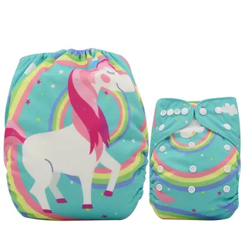 Ohbabyka Reusable Cloth Pocket Diaper Cartoon Print Brand Kids Adjustable Nappies Washable Unisex Baby Diapers Cover 0-3years
Ohbabyka Reusable Cloth Pocket Diaper Cartoon Print Brand Kids Adjustable Nappies Washable Unisex Baby Diapers Cover 0-3years