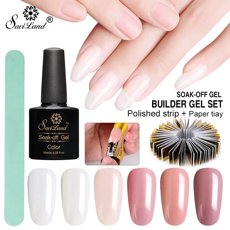Saviland 10ml Poly Gel Manicure Extension Tips UV Builder Gel Professional DIY Jelly Gum Varnish with Paper Tray Tool Set
Saviland 10ml Poly Gel Manicure Extension Tips UV Builder Gel Professional DIY Jelly Gum Varnish with Paper Tray Tool Set