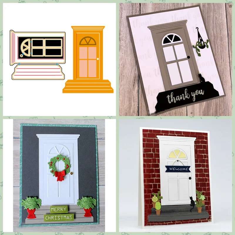Door Dies Stencil Metal Cutting Dies Silver For Scrapbooking Album Paper Card Craft New Template Winter Xmas
Door Dies Stencil Metal Cutting Dies Silver For Scrapbooking Album Paper Card Craft New Template Winter Xmas