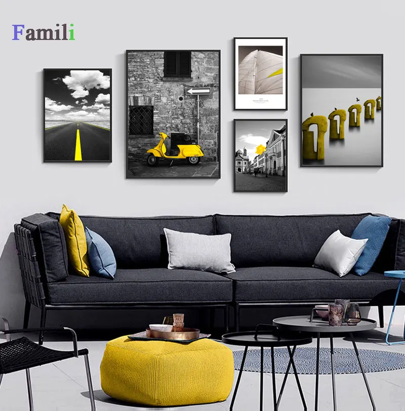 Wall Art Nordic Yellow Series Scenery Modern Painting Canvas Poster Artwork Pictures Printed for Living Room Home Decor Unframed
Wall Art Nordic Yellow Series Scenery Modern Painting Canvas Poster Artwork Pictures Printed for Living Room Home Decor Unframed