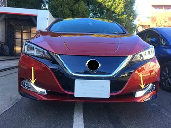 For Nissan Leaf 2018 ABS Chrome Car Exterior Front Fog Light Lamp Cover Trim Bezel Garnish Molding Trim 2pcs Auto Accessories
For Nissan Leaf 2018 ABS Chrome Car Exterior Front Fog Light Lamp Cover Trim Bezel Garnish Molding Trim 2pcs Auto Accessories