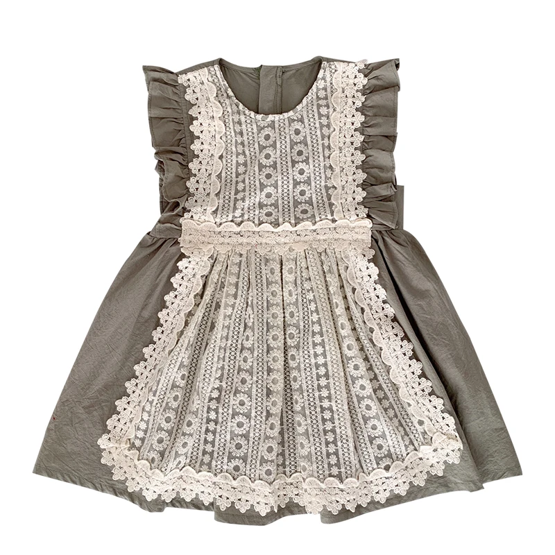 Flying Sleeved Girl Dresses Korean Version New Summer Kids Princess Dress Toddler Infant Girl Clothes Lace Flower Baby Dress
Flying Sleeved Girl Dresses Korean Version New Summer Kids Princess Dress Toddler Infant Girl Clothes Lace Flower Baby Dress