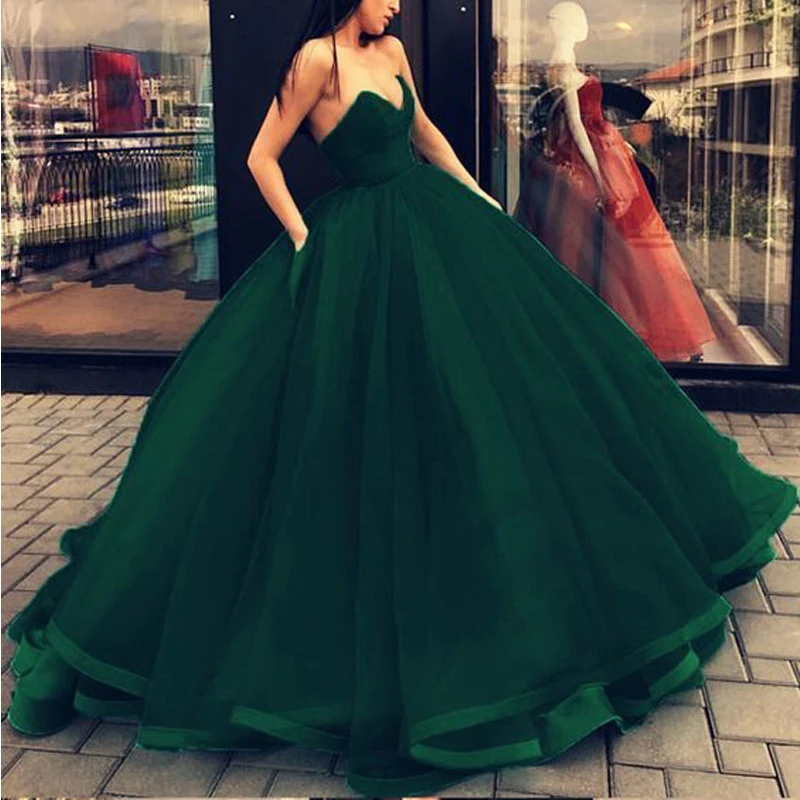 Simple Sweetheart Vestidos De Graduacion Tull Vestido Formatura Ball Gown Long Evening Prom Dresses 2019 Robe De Soiree
Simple Sweetheart Vestidos De Graduacion Tull Vestido Formatura Ball Gown Long Evening Prom Dresses 2019 Robe De Soiree
