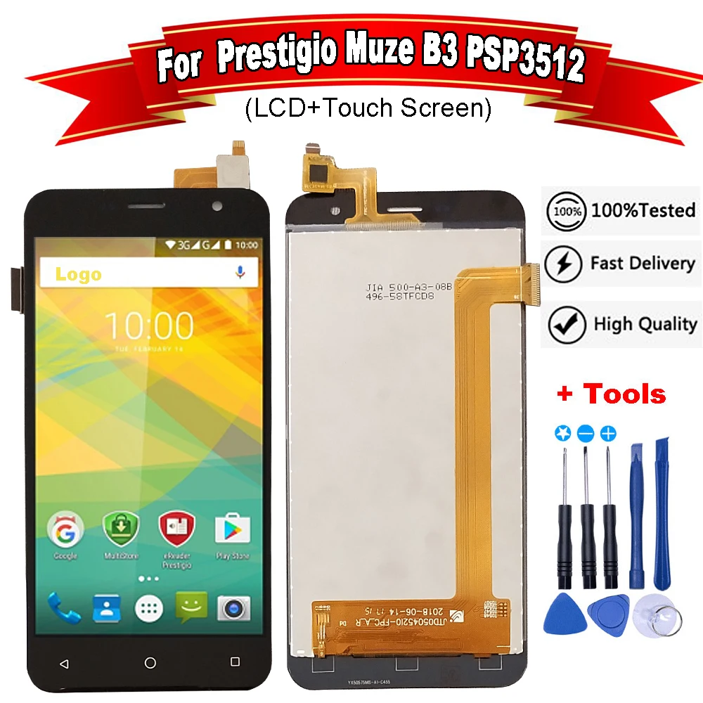 5.0"inch For Prestigio Muze B3 PSP3512 PSP 3512 PSP7511 DUO LCD Display Screen For Prestigio Muze B7 PSP7511Duo PSP 7511 LED
5.0"inch For Prestigio Muze B3 PSP3512 PSP 3512 PSP7511 DUO LCD Display Screen For Prestigio Muze B7 PSP7511Duo PSP 7511 LED
