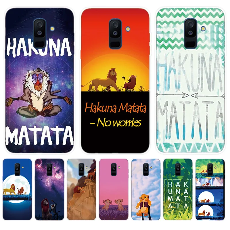 Case For Samsung Galaxy A6 A8 Plus A5 A7 2018 2017 A6S A8S A9S A9 A8 Star Pro lite Note 8 9 Heart Cover Hakuna Matata Lion King
Case For Samsung Galaxy A6 A8 Plus A5 A7 2018 2017 A6S A8S A9S A9 A8 Star Pro lite Note 8 9 Heart Cover Hakuna Matata Lion King