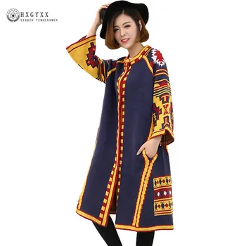 2020 Spring Woman Sweater Long Knitwear Casual Knitted Cardigan O-neck Patchwork Flare Sleeve Fund Coats Pull Femme Okb602
2020 Spring Woman Sweater Long Knitwear Casual Knitted Cardigan O-neck Patchwork Flare Sleeve Fund Coats Pull Femme Okb602