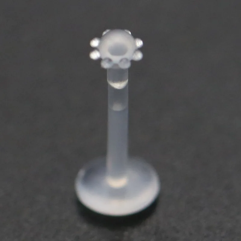 10Pcsflexible lip stud ear spiral tragus cartilage stud sun shaped perforated transparent body perforated jewelry Bioflex
10Pcsflexible lip stud ear spiral tragus cartilage stud sun shaped perforated transparent body perforated jewelry Bioflex