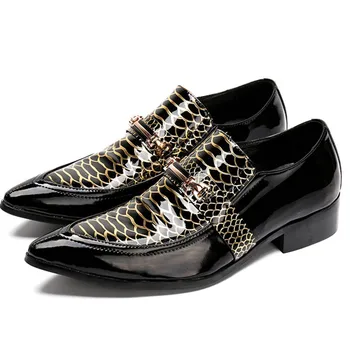 Dragon print genuine leather slip on formal business luxury fashion brogue black wedding Shoe
Dragon print genuine leather slip on formal business luxury fashion brogue black wedding Shoe