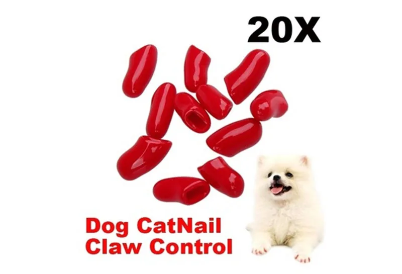New Arrival Pet Nail Safty Protector 20pcs Pet Dog Cat Nail Caps Claw Control Adhesive R PVC Pet Protection Supplies DA
New Arrival Pet Nail Safty Protector 20pcs Pet Dog Cat Nail Caps Claw Control Adhesive R PVC Pet Protection Supplies DA