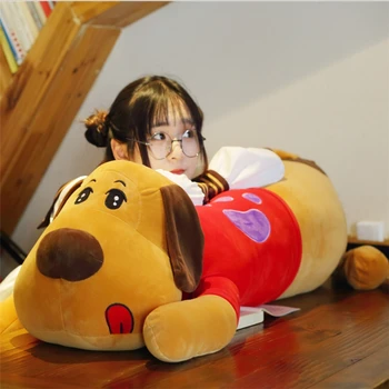 Soft Stuffed Plush Dog Toys Cotton Pillow Sofa Cushion Home Decor Bed Sleeping Pillow Cute Dog Plush Dolls Gift for Kids
Soft Stuffed Plush Dog Toys Cotton Pillow Sofa Cushion Home Decor Bed Sleeping Pillow Cute Dog Plush Dolls Gift for Kids
