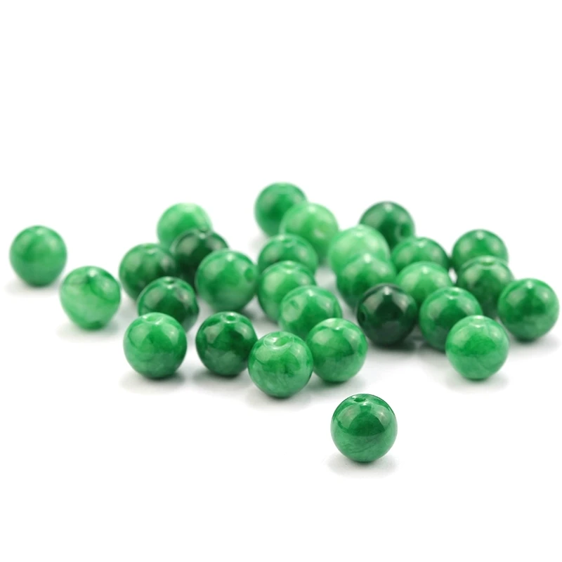 Hot sale 8-10mm green round loose beads Smooth Natural Stone beads Spacer beads for bracelet necklace Jewelry making DIY 20PCS
Hot sale 8-10mm green round loose beads Smooth Natural Stone beads Spacer beads for bracelet necklace Jewelry making DIY 20PCS