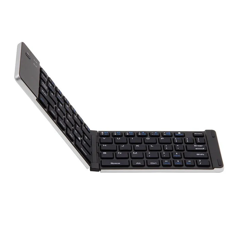 Universal Bluetooth 3.0 Folding Mini Wireless Foldable Aluminum Alloy Keyboard For IPhone iPad iOS Android Smartphone Tablet
Universal Bluetooth 3.0 Folding Mini Wireless Foldable Aluminum Alloy Keyboard For IPhone iPad iOS Android Smartphone Tablet