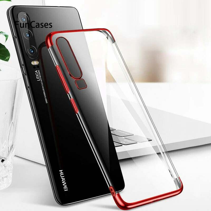 Капа телефон покрытие мягкий чехол для huawei P30 P20 Mate20 lite рro 20X Y9 P smart Nova4 3 3i 2lus Honor