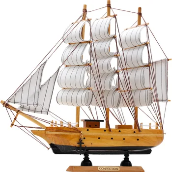 Mediterranean Wooden Crafts Sailing Boat Figurine Ornament Vintage Simulation Sailboat Model Ship Home Office Desktop Decor Gift
Mediterranean Wooden Crafts Sailing Boat Figurine Ornament Vintage Simulation Sailboat Model Ship Home Office Desktop Decor Gift