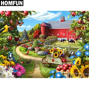 HOMFUN Full Square/Round Drill 5D DIY Diamond Painting "Garden & house" Embroidery Cross Stitch 5D Home Decor Gift A01688
HOMFUN Full Square/Round Drill 5D DIY Diamond Painting "Garden & house" Embroidery Cross Stitch 5D Home Decor Gift A01688
