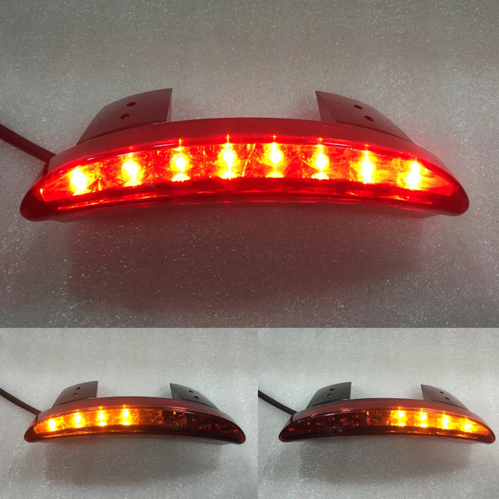 Red Chopped Fender Edge Integrated LED Tail Light Turn signal Blinker For Harley Iron XL 883 1200 XL1200V Seventy Two
Red Chopped Fender Edge Integrated LED Tail Light Turn signal Blinker For Harley Iron XL 883 1200 XL1200V Seventy Two