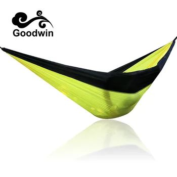 Portable Hammock Double Person Camping Survival garden hunting Leisure travel furniture Parachute Hammocks
Portable Hammock Double Person Camping Survival garden hunting Leisure travel furniture Parachute Hammocks