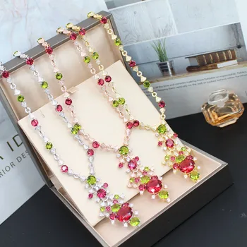 High Quality Sparkling Women Necklace Precious Stone Decorative Elegant Luxury Long Sweater Pendant Necklace
High Quality Sparkling Women Necklace Precious Stone Decorative Elegant Luxury Long Sweater Pendant Necklace