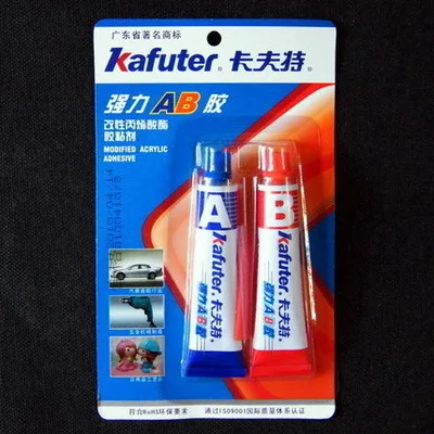 Authentic promotion 10pcs 16g kafuter high performance AB glue modified acrylic multi-purpose AB adhesive
Authentic promotion 10pcs 16g kafuter high performance AB glue modified acrylic multi-purpose AB adhesive
