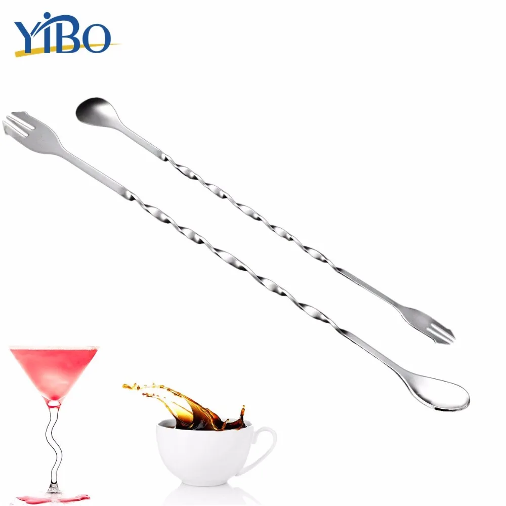 YIBO 1Pc Stainless Steel Dual-Head Cocktail Picks Threaded Bar Spoon Swizzle Coffee Cocktail Mojito Wine Spoon Barware Bartender
YIBO 1Pc Stainless Steel Dual-Head Cocktail Picks Threaded Bar Spoon Swizzle Coffee Cocktail Mojito Wine Spoon Barware Bartender