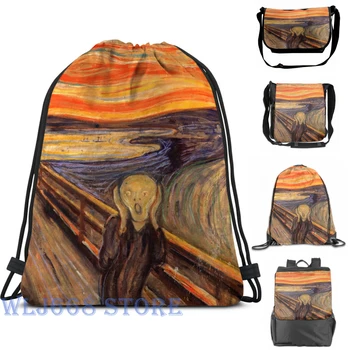 Funny graphic print shoulder Bags women Edvard Munch The Scream (I), 1893 Single shoulder backpack travel for men Gym Bag
Funny graphic print shoulder Bags women Edvard Munch The Scream (I), 1893 Single shoulder backpack travel for men Gym Bag