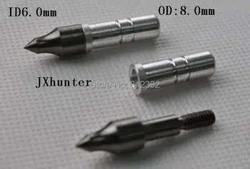 Archery hunting compound bow arrow insert aluminum carbon arrow insert OD 6.0mm 500pcs/lot free shipping
Archery hunting compound bow arrow insert aluminum carbon arrow insert OD 6.0mm 500pcs/lot free shipping