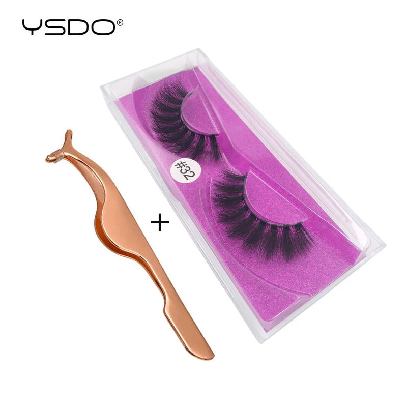 YSDO 1 pair mink eyelashes + 1 pcs eyelash tweezers natural long false eyelashes cilios mink dramatic eyelashes 3d mink lashes
YSDO 1 pair mink eyelashes + 1 pcs eyelash tweezers natural long false eyelashes cilios mink dramatic eyelashes 3d mink lashes