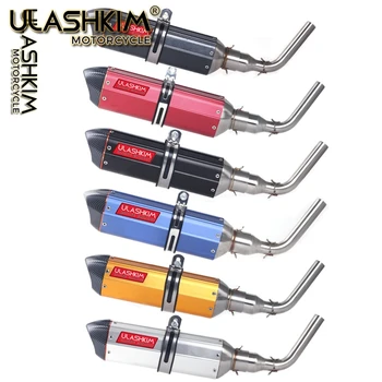 Motorcycle Exhaust Muffler Link Pipe Carbon Fiber Exhaust middle Pipe Escape FOR honda GROM MSX125 MSX 125 2013-2015 slip on Q
Motorcycle Exhaust Muffler Link Pipe Carbon Fiber Exhaust middle Pipe Escape FOR honda GROM MSX125 MSX 125 2013-2015 slip on Q