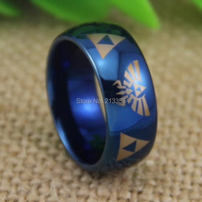 Cheap Price Free Shipping USA UK CANADA RUSSIA Hot Selling 8MM Legend of Zelda Shiny Blue Dome Men's Tungsten Wedding Band Ring 
Cheap Price Free Shipping USA UK CANADA RUSSIA Hot Selling 8MM Legend of Zelda Shiny Blue Dome Men's Tungsten Wedding Band Ring