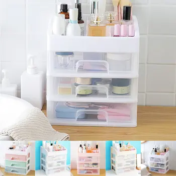 5 Colors 3 Layers Cosmetics Storage Box Plastic Desktop Drawers Case Display Holder Makeup Organizer Box Storage Drawer Cabinet
5 Colors 3 Layers Cosmetics Storage Box Plastic Desktop Drawers Case Display Holder Makeup Organizer Box Storage Drawer Cabinet