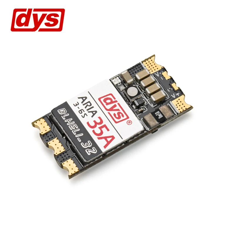 

DYS Aria BLHeli_32bit 35A 35amp 3-6S Dshot1200 Ready Built-in Current Meter Sensor Brushless ESC For RC Multicopter Replace Accs