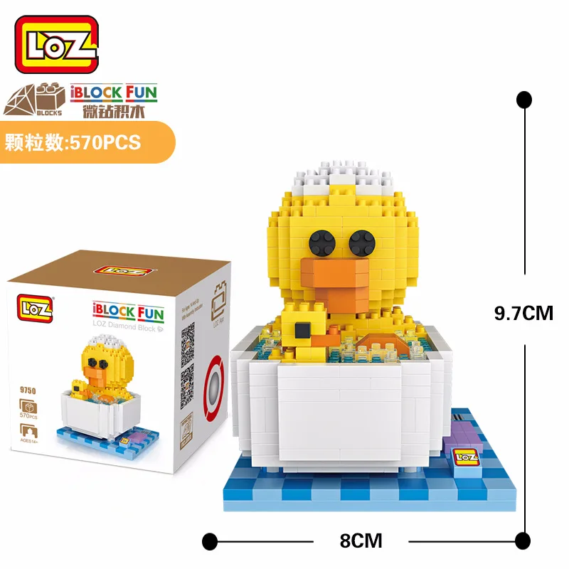 LOZ Diamant Blocs Amis Baignoire Enfants Educatifs Jouets Pour Enfants Drole Micro Briques de Construction Jouets de Canard
LOZ Diamant Blocs Amis Baignoire Enfants Educatifs Jouets Pour Enfants Drole Micro Briques de Construction Jouets de Canard
