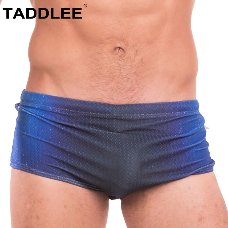 

Taddlee Brand Men's Sexy Swimwear Swim Boxer Briefs Bikini Boardshorts Surf Bathing Suits Swimming Trunks Gay Penis Pouch WJ New