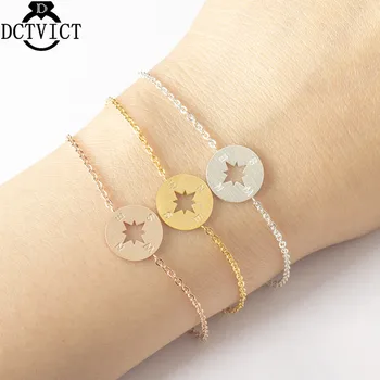 DCTVICT 10pcs/lot gold Rose Gold One Direction Compass Bracelet Femme BFF Travel Jewelry Stainless Steel Chain Pulseras Mujer
DCTVICT 10pcs/lot gold Rose Gold One Direction Compass Bracelet Femme BFF Travel Jewelry Stainless Steel Chain Pulseras Mujer