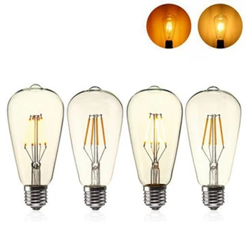 LED Filament Bulb E27 220V Vintage Retro Industrial LED COB Edison Filament Incandescent ST64 G80 G45 A60 Light Bulbs Decorative
LED Filament Bulb E27 220V Vintage Retro Industrial LED COB Edison Filament Incandescent ST64 G80 G45 A60 Light Bulbs Decorative