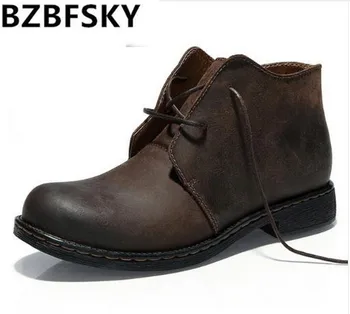 2018 Boots Men Autumn Winter Nubuck Leather Ankle Boots Fashion British Lace-up Cowboy Boots Casual Men Shoes
2018 Boots Men Autumn Winter Nubuck Leather Ankle Boots Fashion British Lace-up Cowboy Boots Casual Men Shoes