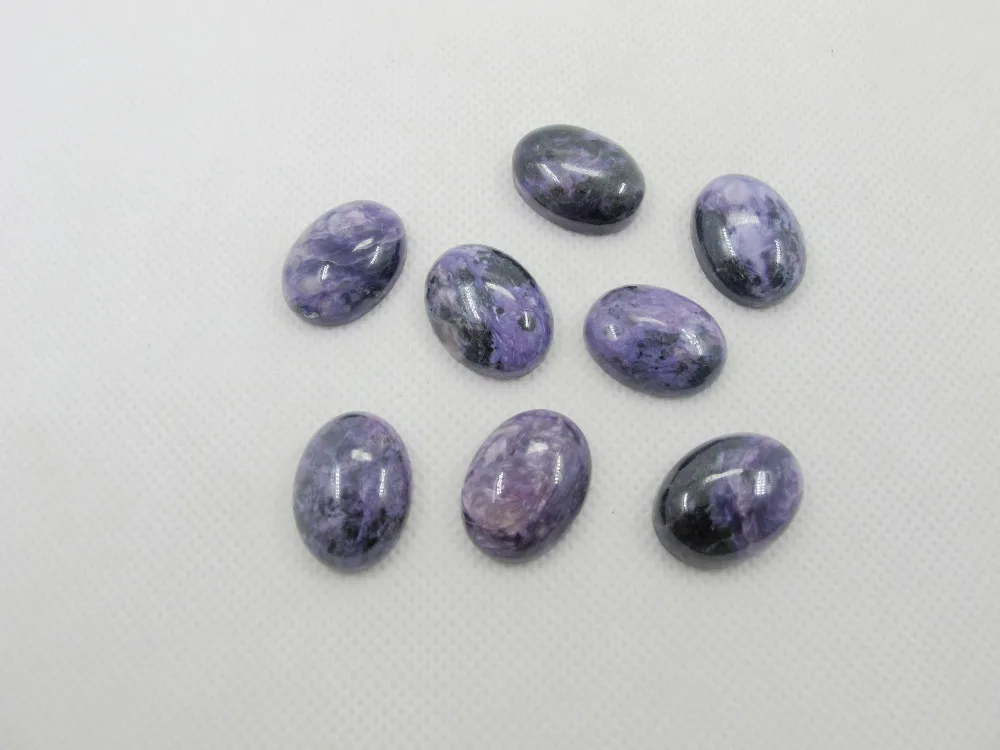 Natural Charoite Semi Gem Stone Jewelry Cabochon13*18mm Oval Gem Stone Cabochon Ring Face 1pcs
Natural Charoite Semi Gem Stone Jewelry Cabochon13*18mm Oval Gem Stone Cabochon Ring Face 1pcs