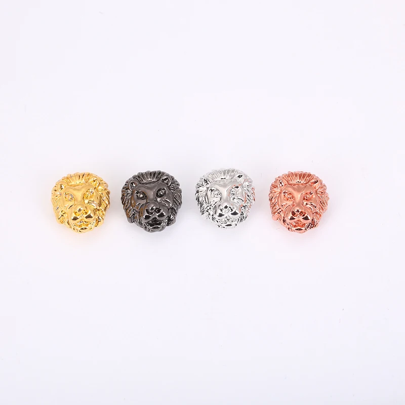 HYHONEY Cubic Zircon DIY For Bracelet Micro Pave Zircon Brass Lion DIY Jewelry 4 Color Beads & Jewelry Making Accessories
HYHONEY Cubic Zircon DIY For Bracelet Micro Pave Zircon Brass Lion DIY Jewelry 4 Color Beads & Jewelry Making Accessories