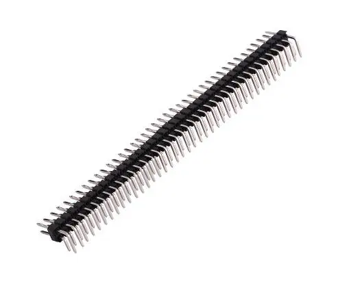 5 шт. шаг 2 54 мм 2x40 контактов 80 двухрядный прямоугольный штыревой разъем |