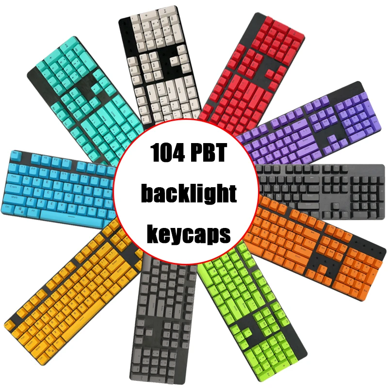 Russian/English Languag PBT Keycaps Variety Of Color Choices For Cherry MX Mechanical Keyboard Key Cap Switches 108 Keyscaps
Russian/English Languag PBT Keycaps Variety Of Color Choices For Cherry MX Mechanical Keyboard Key Cap Switches 108 Keyscaps