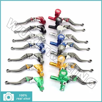 Universal 7/8" 22mm Brake Clutch Pump Master Cylinder Kit Reservoir Levers for Suzuki Honda Yamaha Kawasaki 125cc-400cc New
Universal 7/8" 22mm Brake Clutch Pump Master Cylinder Kit Reservoir Levers for Suzuki Honda Yamaha Kawasaki 125cc-400cc New