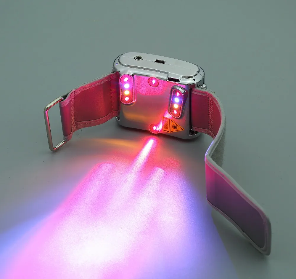 Home use diabetes treatment product lowering blood pressure cold laser therapy device 3 color laser watch
Home use diabetes treatment product lowering blood pressure cold laser therapy device 3 color laser watch